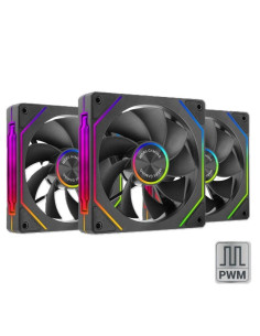 Ventilador mars gaming mf - linkfinity argb 3x