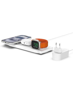 Base carga inalambrica belkin wiz016vfwh magsafe