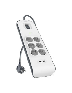 Regleta alimentacion belkin bsv604vf2m - v2 proteccin contra