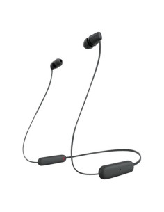 Auriculares sony wi - c100 inalambrico negro