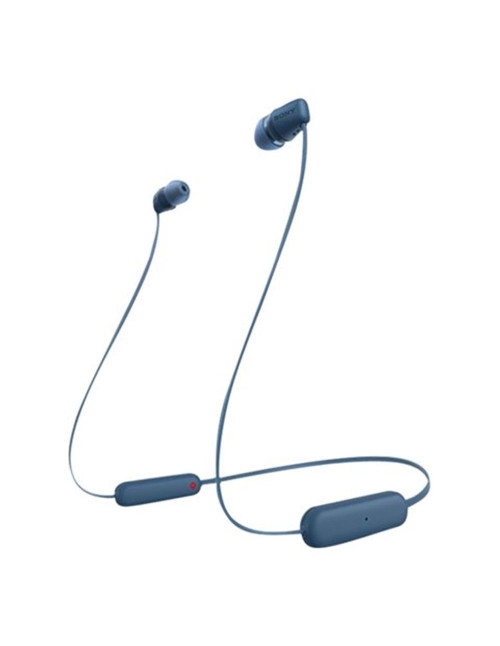 Auriculares sony wi - c100 inalambrico azul