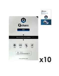 Laminas proteccion frontales tablet qcharx hidrogel