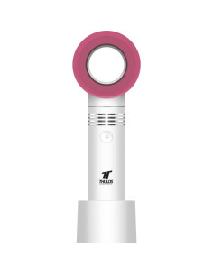 Ventilador portatil thulos th - mfn - 03 blanco rosa