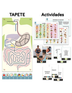 Pack aparato digestivo tilk ozobot tapete