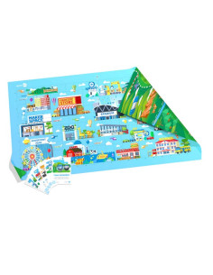 Tapete sphero code mat city golf