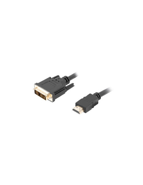 Cable hdmi lanberg macho dvi - d 18+1