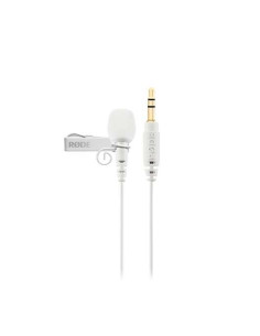 Microfono rode lavalier go white jack