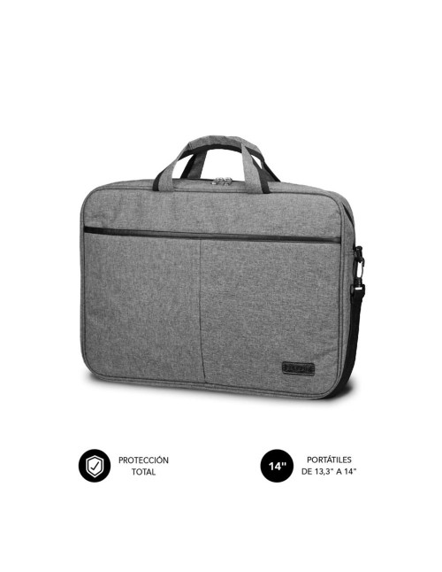 Maletin subblim elite portatil 13.3 pulgadas - 14 pulgadas gris