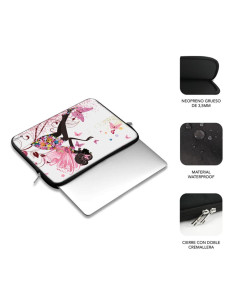 Funda subblim trendy sleeve portatil 13.3 pulgadas - 14 pulgadas