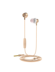 Auriculares muvit m1i3.5 mm oro