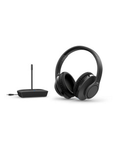 Auriculares philips tah6005 10bk inalambrico negro
