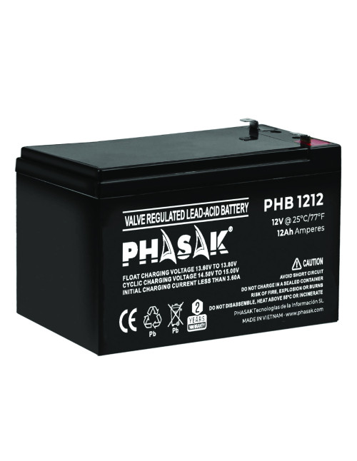 Bateria phasak phb 1212 compatible sais