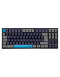 Teclado gaming royal pbt mecanico negro