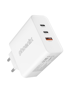 Cargador tipo c 65w gan phoenix