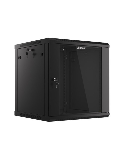 Armario rack phoenix 12u 600x600x640 auto - ensamblado