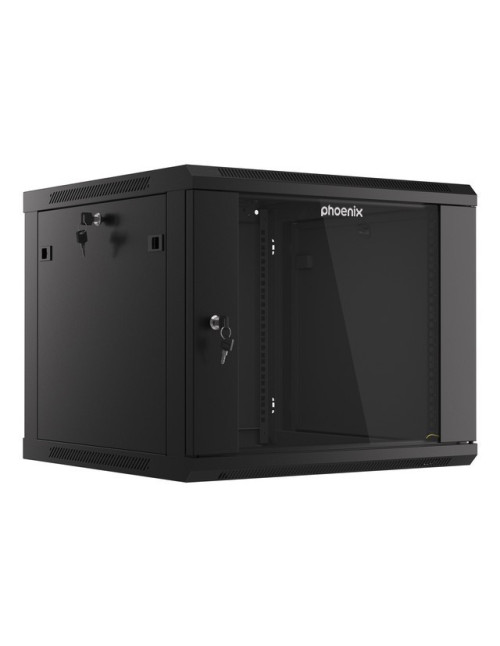 Armario rack phoenix 9u 600x600x501 auto - ensamblado