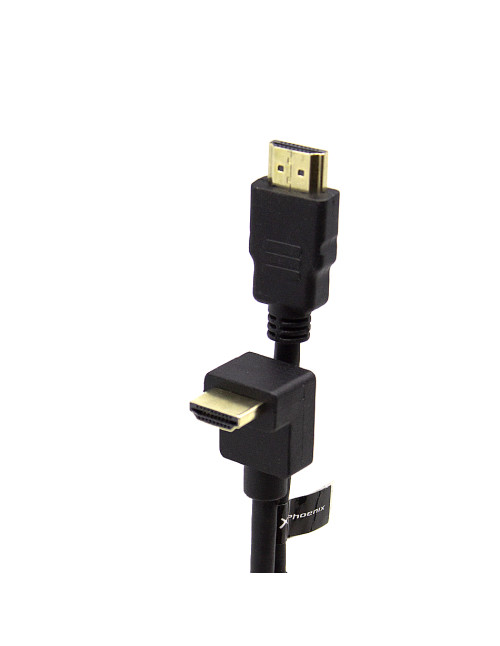 Cable hdmi a - a 90 grados awg