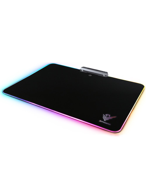 Alfombrilla gaming factor - xpad rgb negra