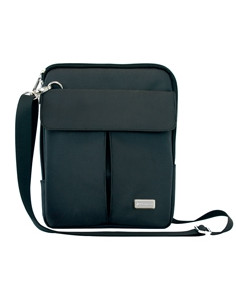 Bandolera nylon hasta 10 pulgadas negra