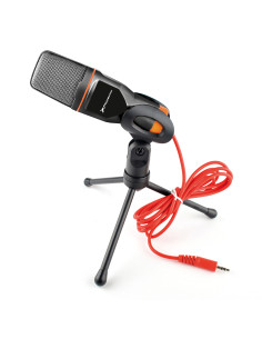 Microfono phoenix multimedia podcaststudio con cable
