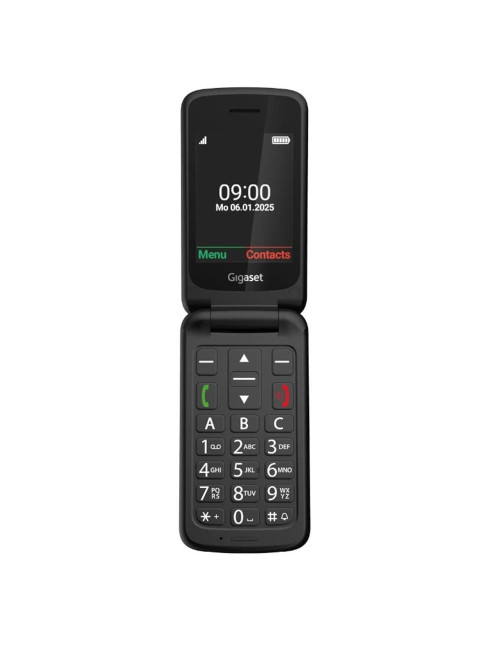 Telefono movil gigaset gl595 negro mayores