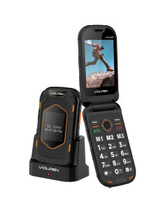 Telefono movil volfen ranger tipo concha