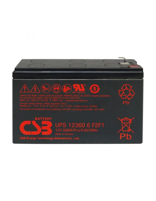 Bateria riello ups 12v 7ah slim