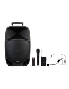 Altavoz portatil con microfono fonestar malibu - 315