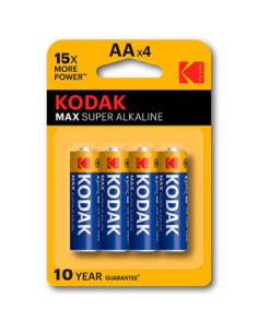 Blister pilas kodak alcalina max aa