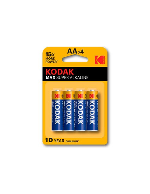 Blister pilas kodak alcalina max aa