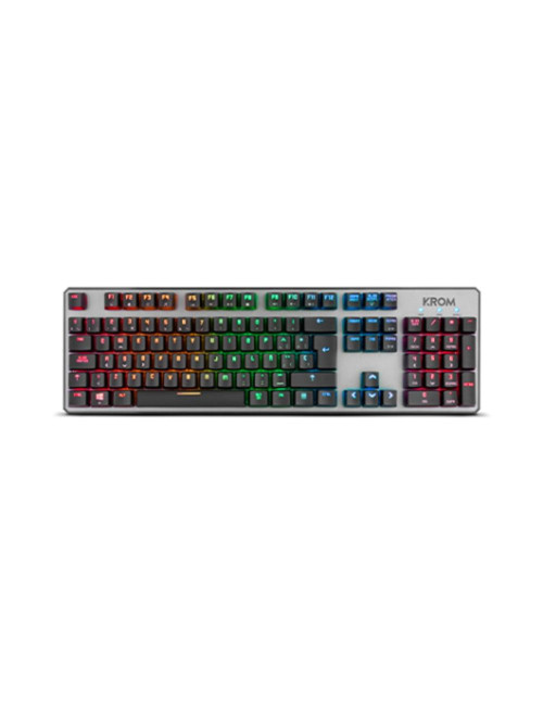 Teclado gaming krom kernel usb retroiluminado