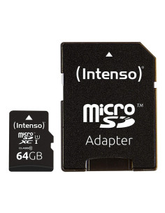 Tarjeta memoria micro sd intenso 64gb