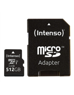 Tarjeta memoria micro sd intenso 512gb