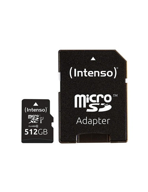Tarjeta memoria micro sd intenso 512gb
