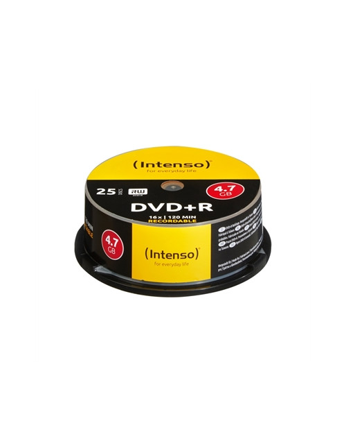 Tarrina dvd+r virgenes intenso 4.7gb 16x