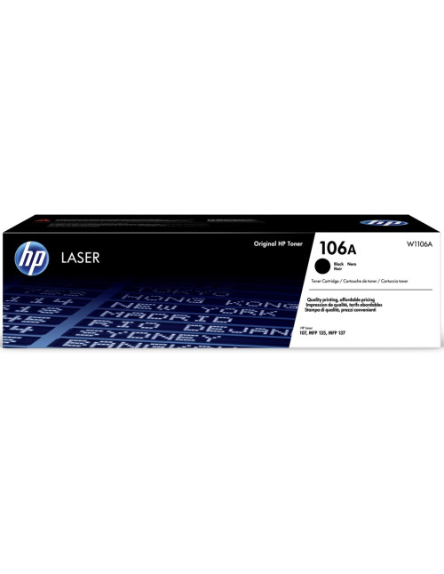 Toner hp 106a w1106a negro 1000