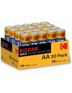 Blister pilas kodak alcalina max aa