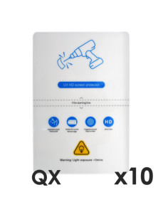 Laminas fijacion qcharx hidrogel hd qx