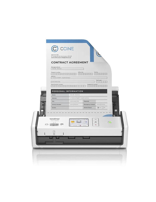Escaner sobremesa brother ads1800w 30ppm duplex