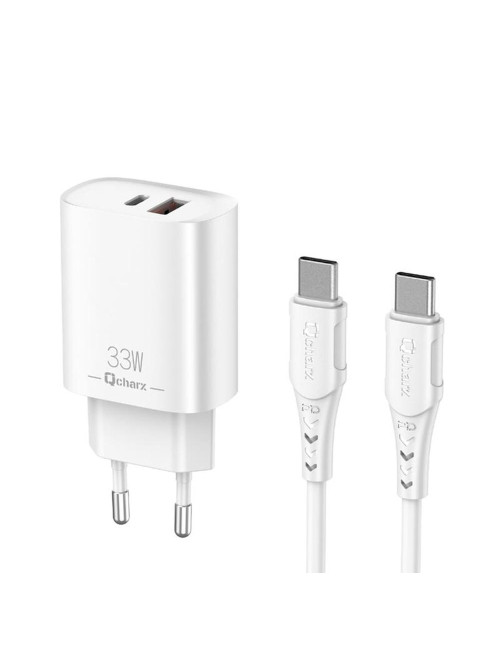 Cargador qcharx eros 3a 33w 1