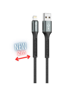 Cable qcharx prague lightning usb tipo