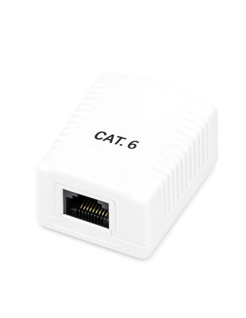 Roseta superficie phasak cat 6 utp
