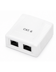 Roseta superficie phasak cat 6 utp