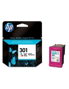 Cartucho tinta hp 301 ch562ee tricolor