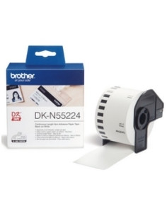 Etiquetas cinta continua brother dkn55224 papel