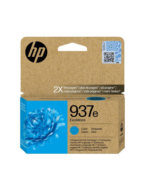 Cartucho tinta hp 937e cian officejet