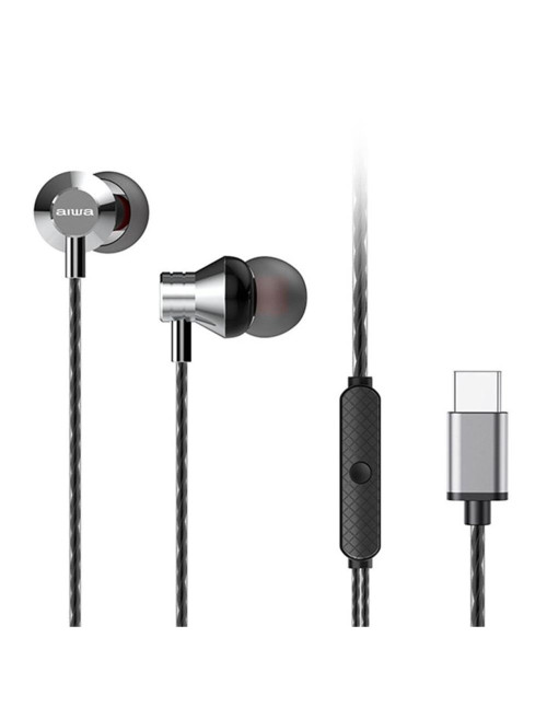 Auriculares aiwa estm - 50usb - c sl usb tipo