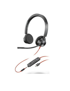 Auriculares poly estéreo blackwire 3325 con