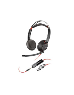 Auriculares poly blackwire 5220 negro