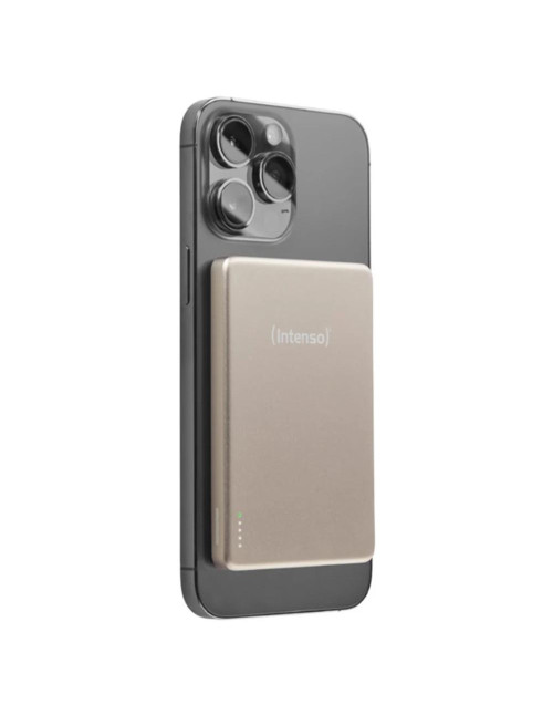 Powerbank intenso mw5000 magsafe champan magnetico